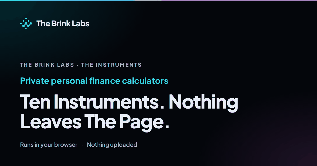 The Brink Labs Tools screenshot 1